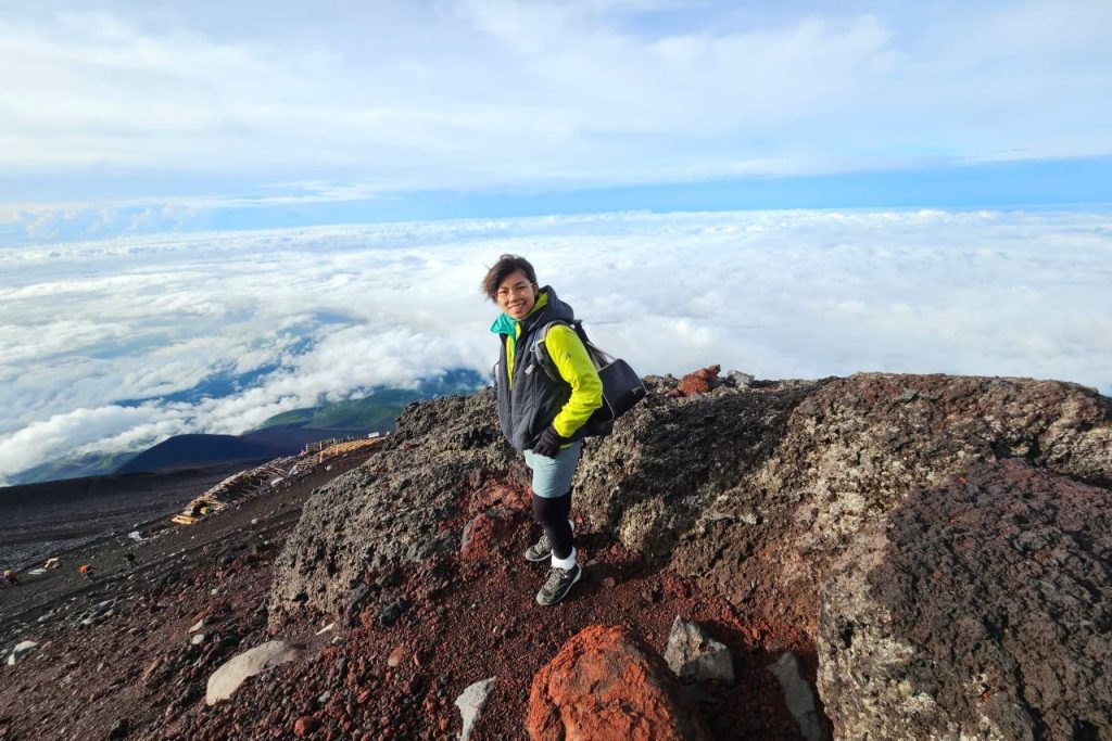 Liew on Mount Fuji - KLSCM
