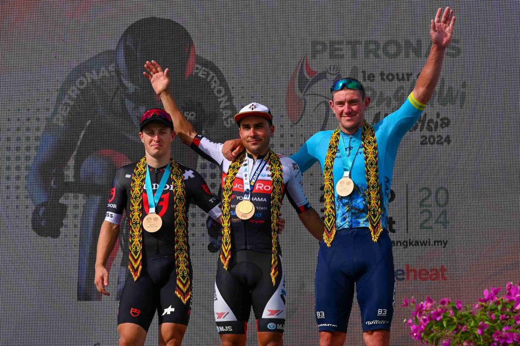 JCL Team Ukyo's Matteo Malucelli won LTdL 2024 Stage 8