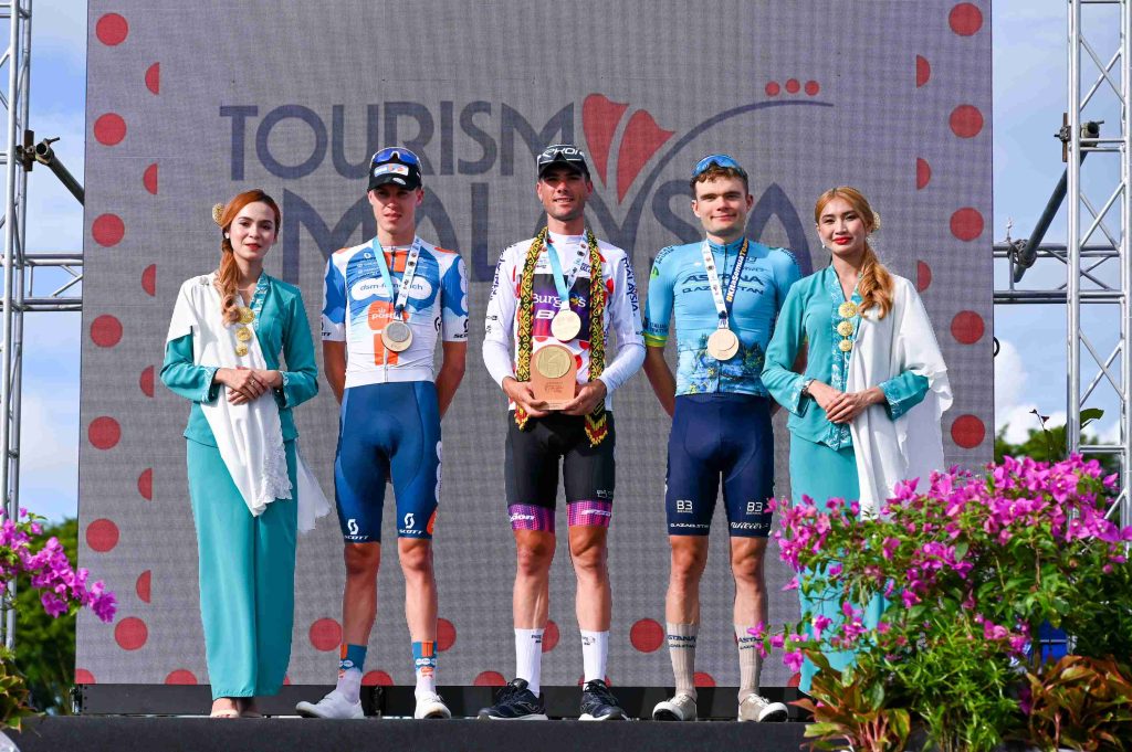 Munoz Mario Aparicio (Burgos-BH) won the King of the Mountains jersey