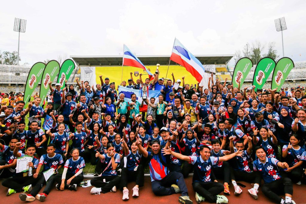 Sabah emerged as the overall champions in athletics