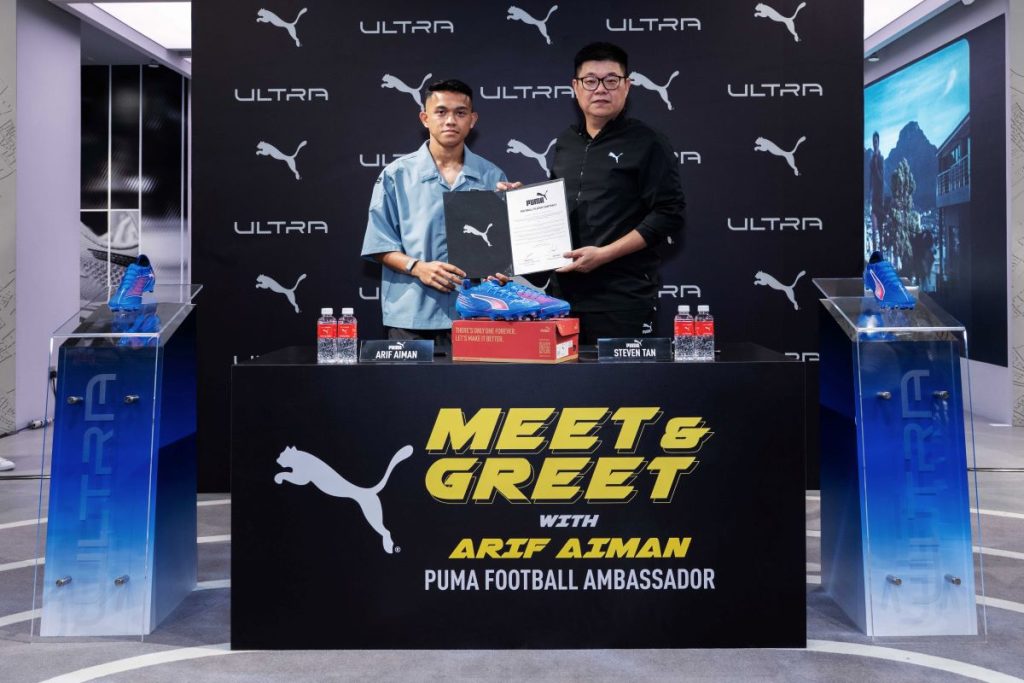 Malaysian Football Star Arif Aiman Officially Joins the PUMA Family