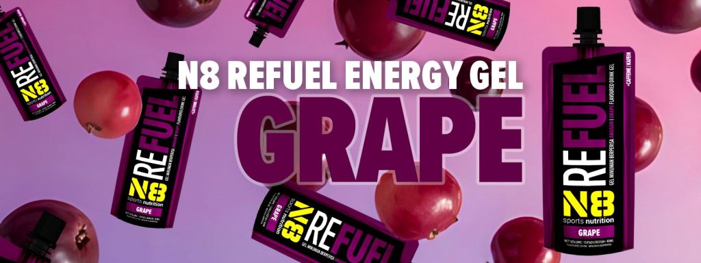 N8 Refuel Grape flavored Energy Gel