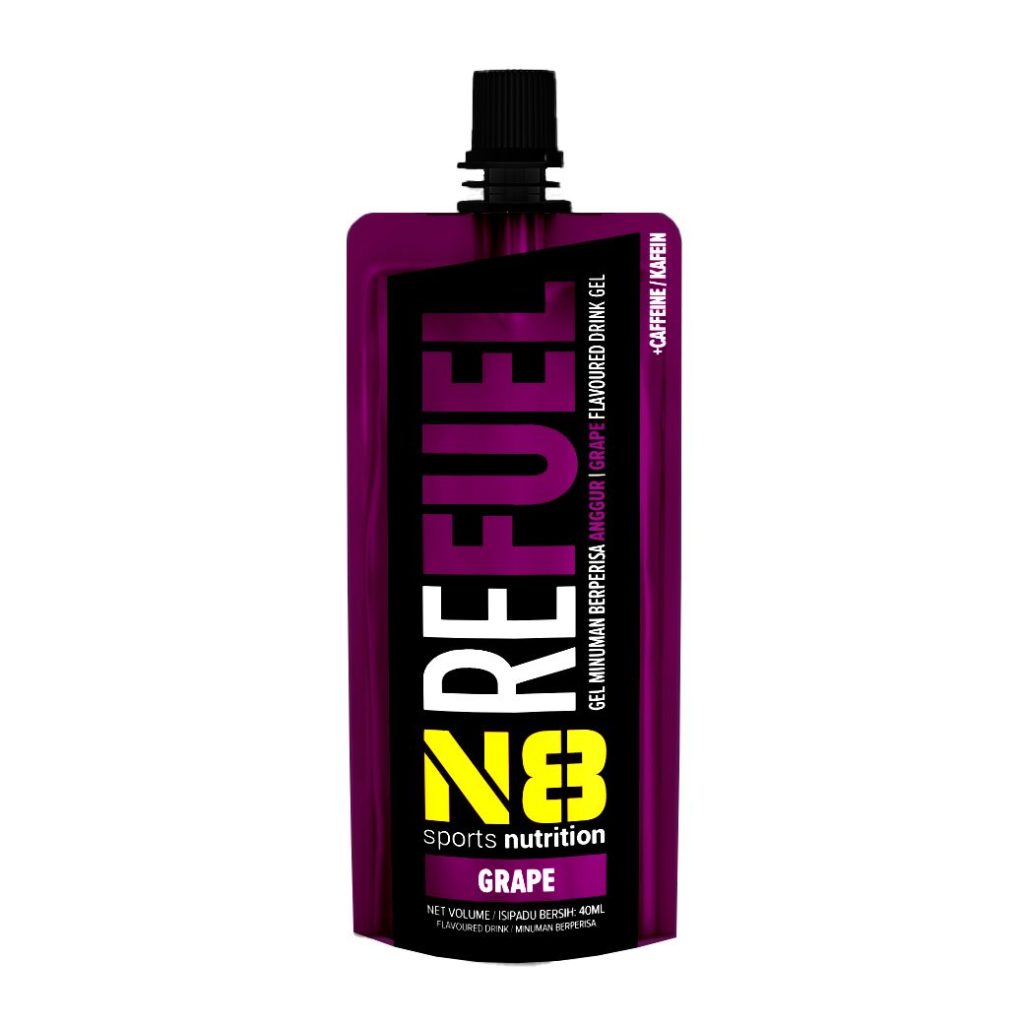 N8 Refuel Grape flavored Energy Gel