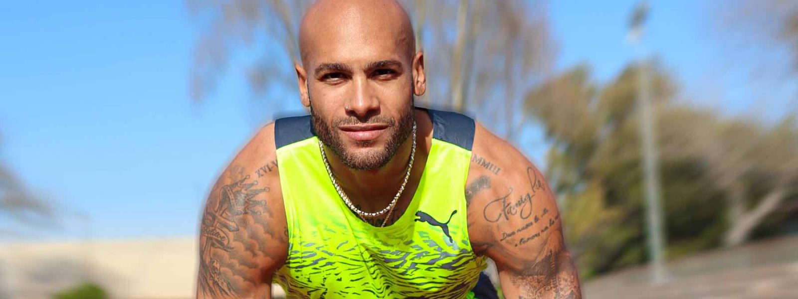 100 meters Champion Marcell Jacobs