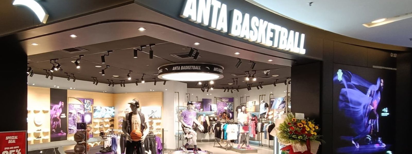 ANTA Swishes First Basket with Dedicated Basketball Concept Store in Malaysia