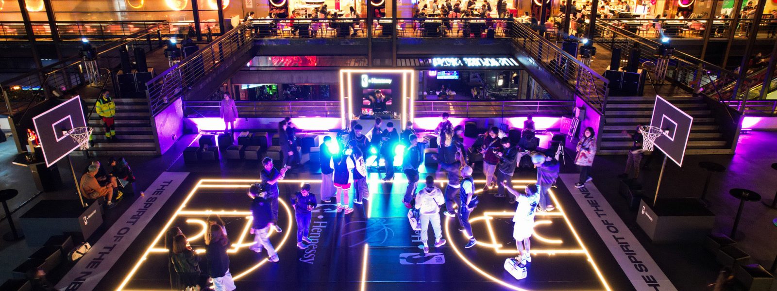 Drone Shot of the Hennessy x NBA Launch at Genting Highlands 4