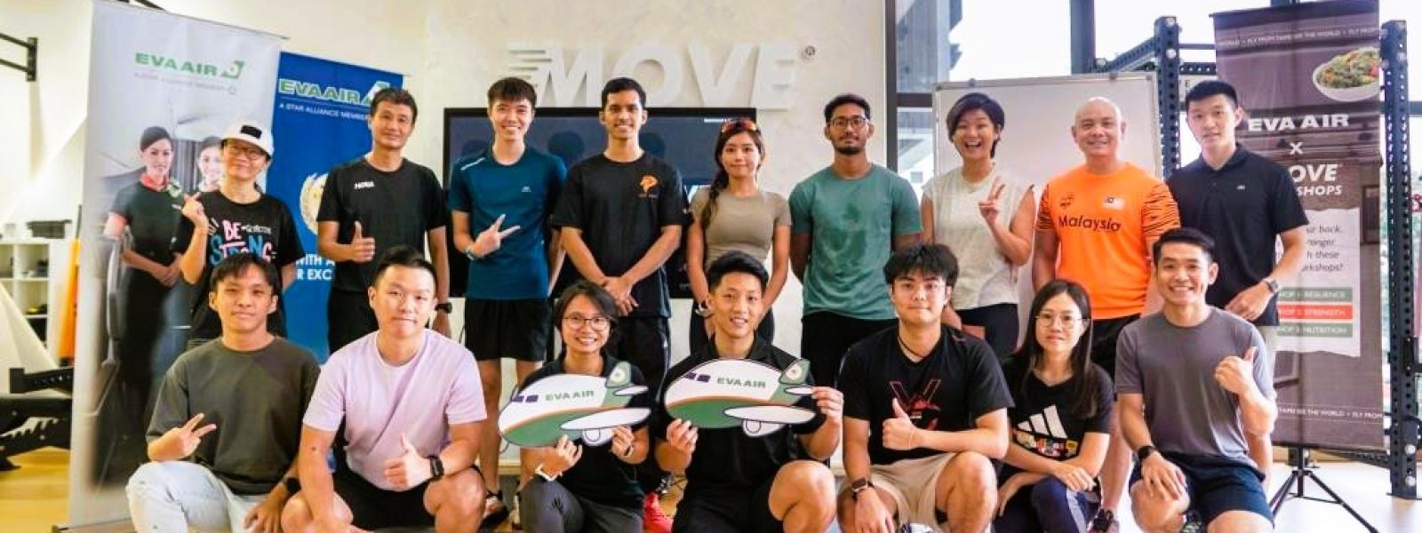 EVA Air and MOVE Private Fitness - EVA Air Marathon 2024
