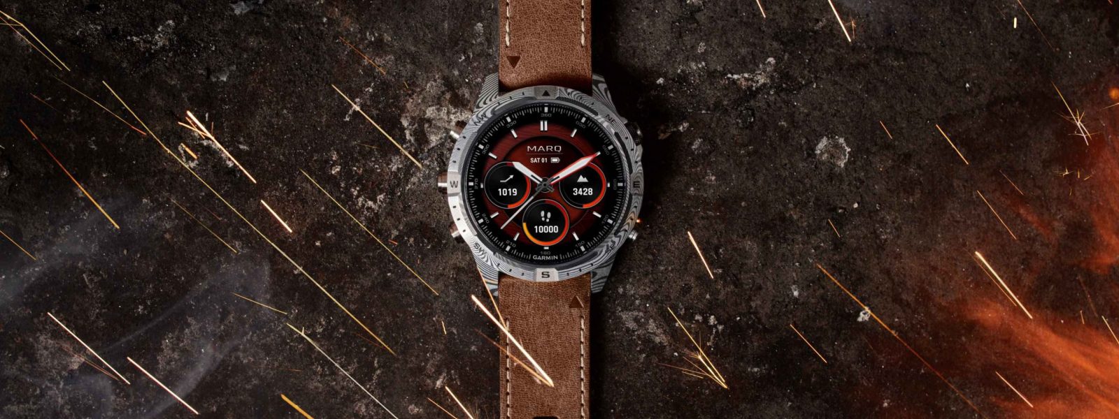Garmin MARQ Adventurer – Damascus Steel Edition