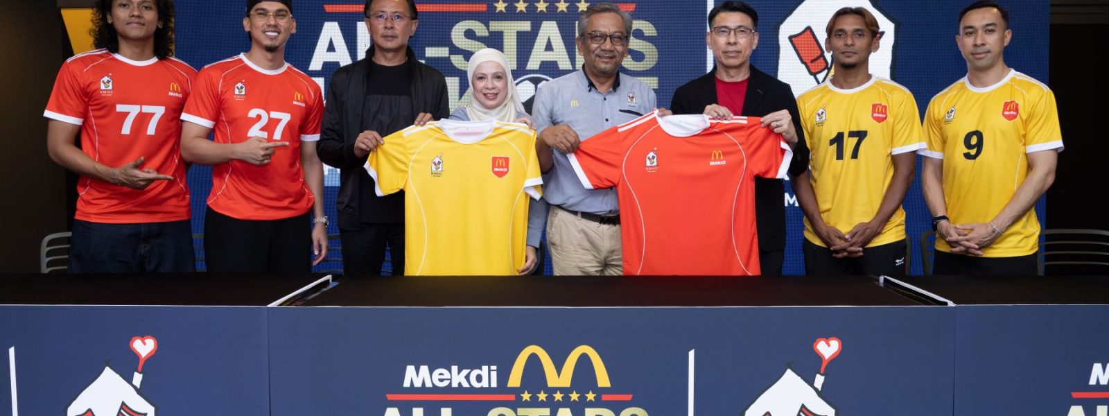 McDonald’s Malaysia Organizes All-Star Charity Football Match at Stadium Merdeka