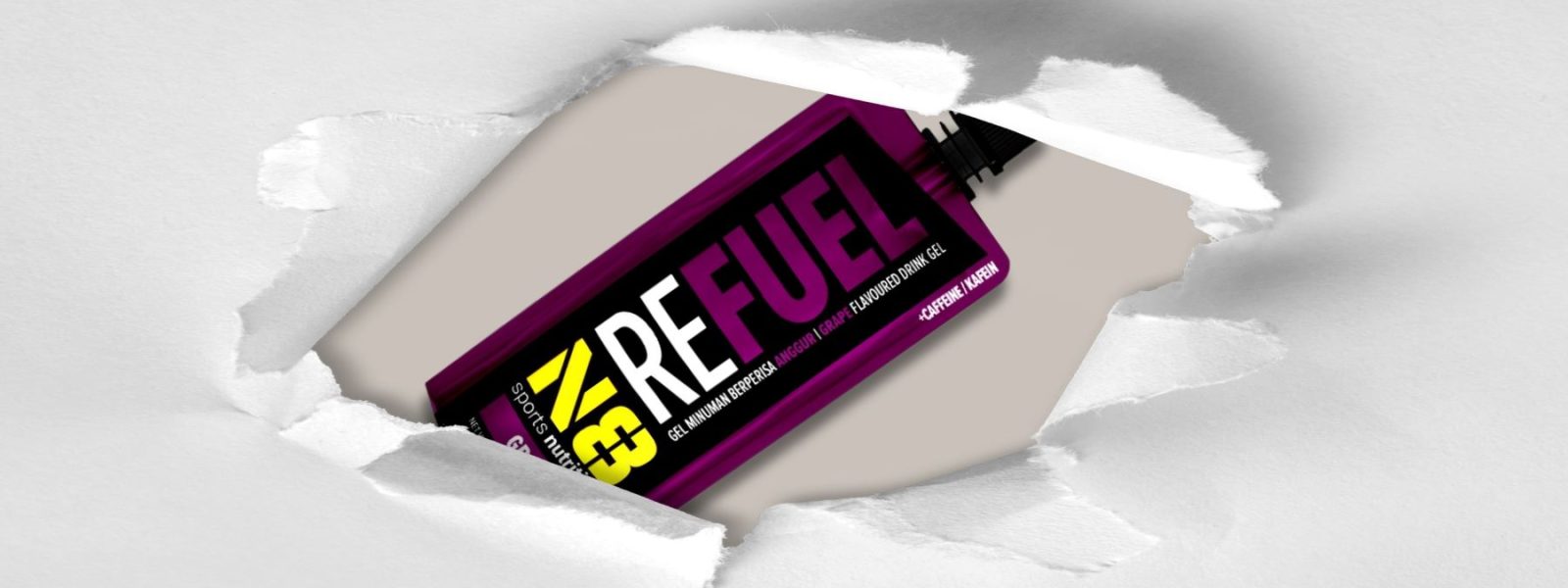 N8 Refuel Grape flavored Energy Gel