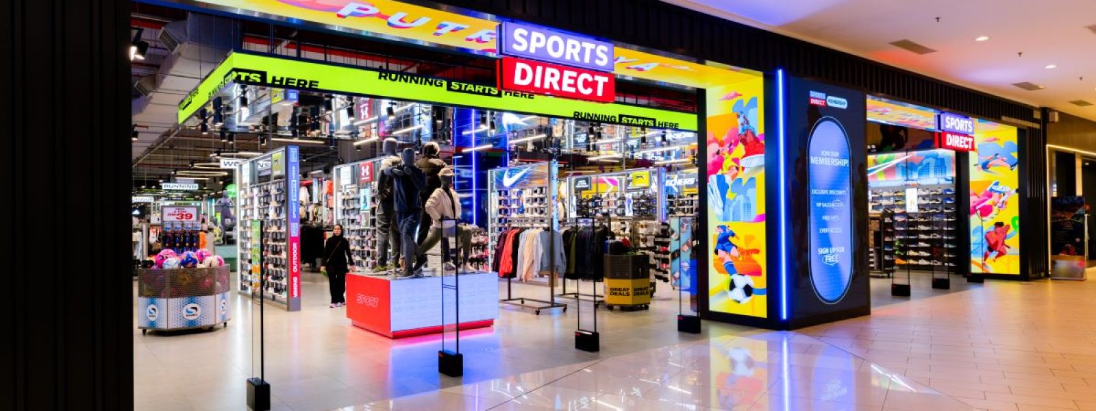 20,000 Sq Ft Sports Direct Flagship Launches in Putrajaya