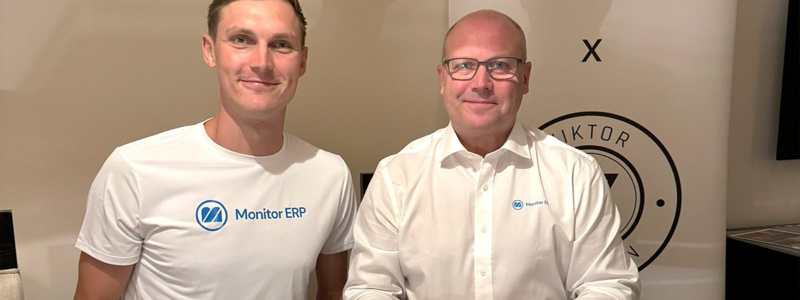 Monitor ERP Teams Up with Badminton Champion Viktor Axelsen